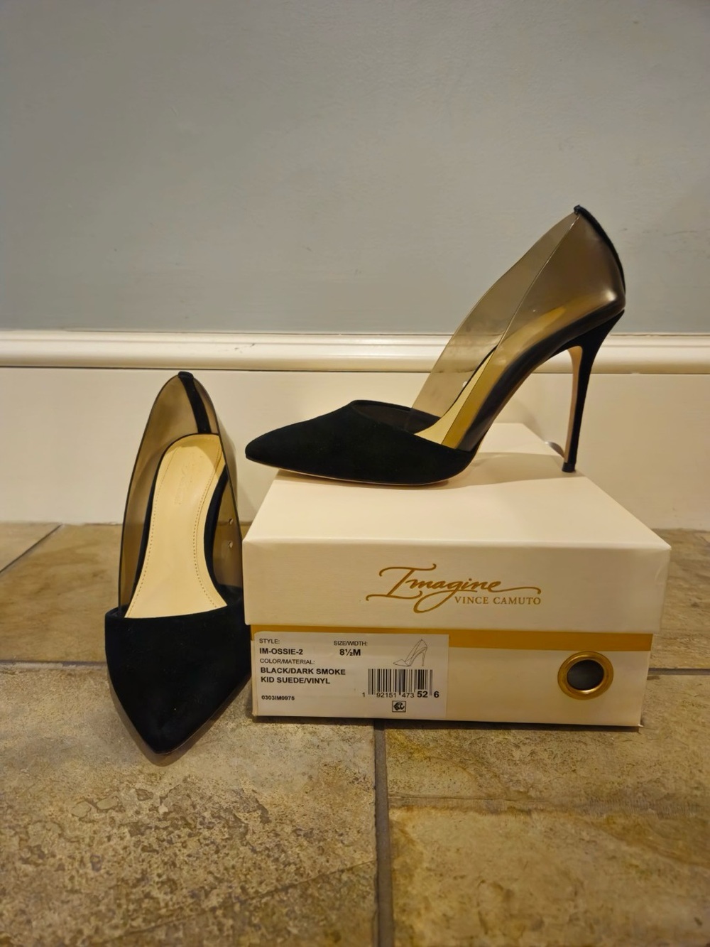 Imagine by Vince Camuto Black Heels